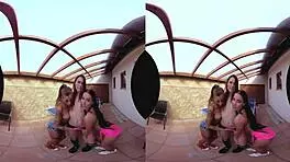 Hey, Check Out These Three Amazing Table Tennis Chicks Getting Wild in a Hardcore POV Threesome