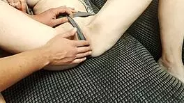 How to play with her clit and pussy using toys and massage