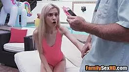 Step Granddaughter Seduces Step Grandpa for Forbidden Sex