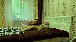 Russian amateur couple enjoys romantic sex with blowjob and pussy licking