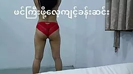 She Rubs Her Pussy After Workout Like a Slut