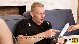 Rim4K Guy Plays Twister But Prefers Sex With Redhead Teen 18+