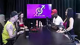 Jefao Oficial and Karen Oliver got wild with two women in a steamy cuckold scene.