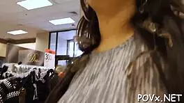 Teen participates in coarse activity clip