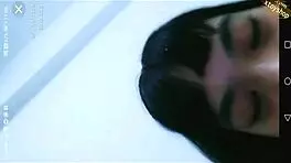 Asian Girl Shows Wet Pussy