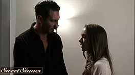 Hot brunette Nicole craves Kurt's thick cock every time. Her quivering lips need more!