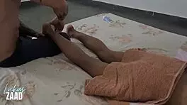 skinny teen 18+ ninfetinha magrinha cums hard during intense tantric massage session