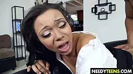 new sexy suckretary adrian maya blows cock