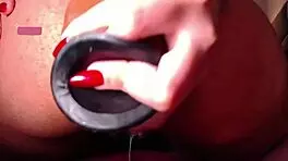 hot girl, are you riding that big dildo?