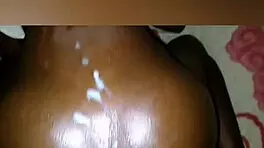 Amateur Ebony Handjob Turns Into Sensual Doggystyle Finish Wow