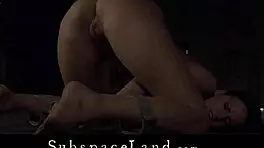 I feel bound and submissive in ballgagged bondage