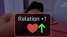 My step sister moans, 'spray your cum all over my big tits' in Milfy City