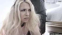 stepdad bangs stepteen for partying late