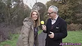 Yo, watch this busty Brit ride an old man like crazy