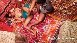 Sweet 18yo Indian Girlfriend Fucks Boyfriend Before Bed