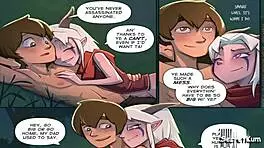 哇，这个年轻的18+精灵处女在森林里被猛操！