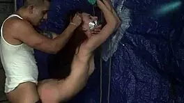 uhh, bondage teen 18+ with big tits gettin’ anal hardcore first time