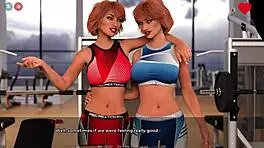 ANAL SEX WITH TWIN SISTERS AT GYM BAD TEACHER PART 6