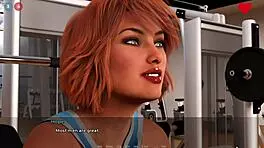 ANAL SEX WITH TWIN SISTERS AT GYM BAD TEACHER PART 6