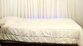 Teen Abril Jones Plays Oral Blowjob And Pussy Sex In Her Room