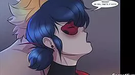 Miraculous Ladybug unwinds with a naughty outdoor cowgirl ride
