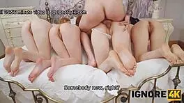 Leading The Horny At University Group Fun