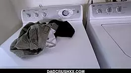 Slutty Teen Avi Love Gives Stepdad A Sloppy Wet Blowjob!