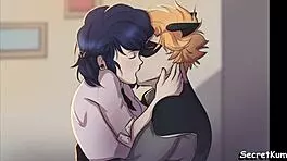 Miraculous Ladybug unwinds with a naughty outdoor cowgirl ride