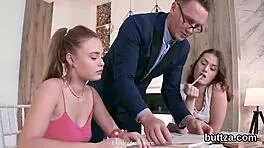 Wow, this petite teen gets her anal reamed so wide! 😲