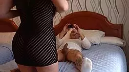 Bianca gives a blowjob to the cute redhead teen 18+ from Tinder. Watch her big ass in action.