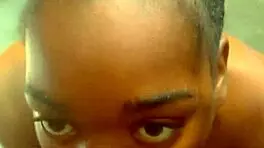Ebony Teen Loves Big Black Cock Blowjobs