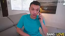 Sneaky perv GETS FUCKED by Karma Rx and Johnny Love