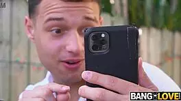 Sneaky perv GETS FUCKED by Karma Rx and Johnny Love