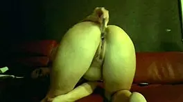 Sexy College Babe Shows Off Ass And Masturbates