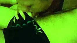 Young Amateur Girl Rubs And Sucks Cock