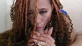 brazilian ebony teen showing big ass on dick