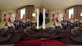 Three football-crazed sexpots make your big dick MVP