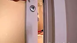 lad seduces roommates into threesome blowjob and facial