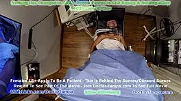 Doctor Tampa Examines Channy Crossfire in Twisted Dystopian Clinic with Nurse Stacy Shepard