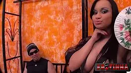 Horny Latina Teen Celine Salles Loves Outdoor Anal Action