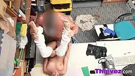 shoplyfter step gets fucked for stealing in the store