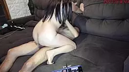 oh my ass, cum inside, but slow down