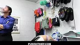 Tommy Gunn Brings Harley Haze To Backroom For Blowjob