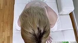 Katie Kush Facial POV in Lingerie