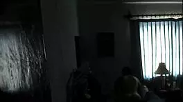 My Cousin Drills Me Hard While Parents Are Home in Tight Skirt Scene