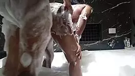 Married woman exclaims, 'Fuck my ass in the motel bathtub!'