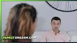 Tricky Stepbro Plays Games with Asian Stepsister Clara Trinity and Myles Long