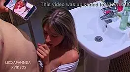 chupo y follo la polla de mi jefe el gordo en el baño doggystyle pov