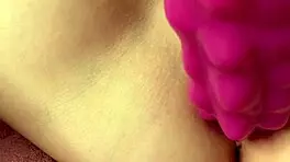 Young Woman Uses Monster Dildos for Dual Orgasms