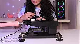 i can’t stop with this new sex machine, Agatha Dolly testing it doggystyle!